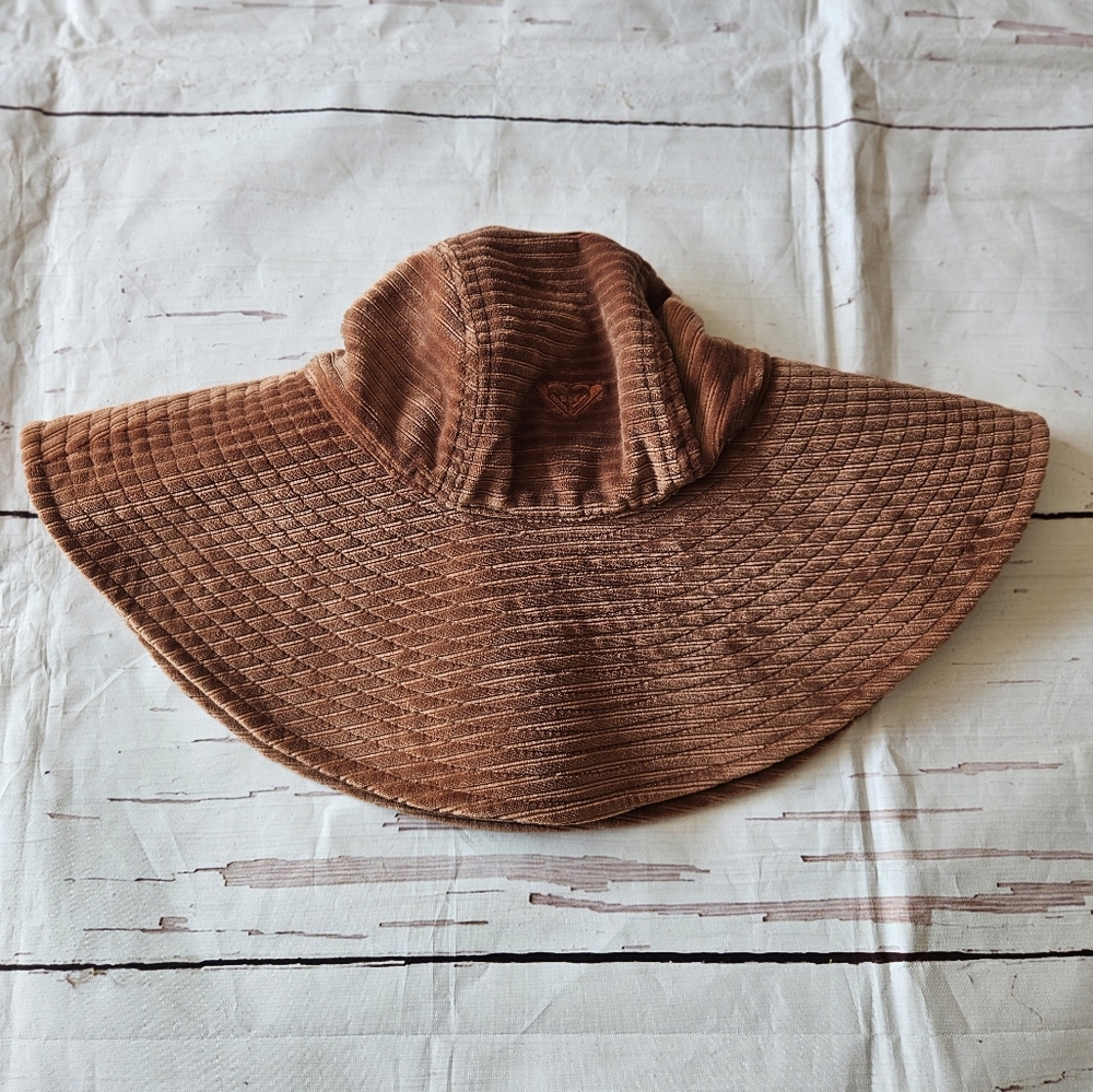 Roxy Women's Brown Soft Sun Hat Size S/M